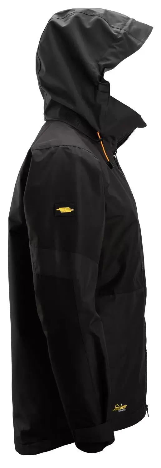 Snickers 1304 AllroundWork Waterdicht Shell Jack - Zwart - L
