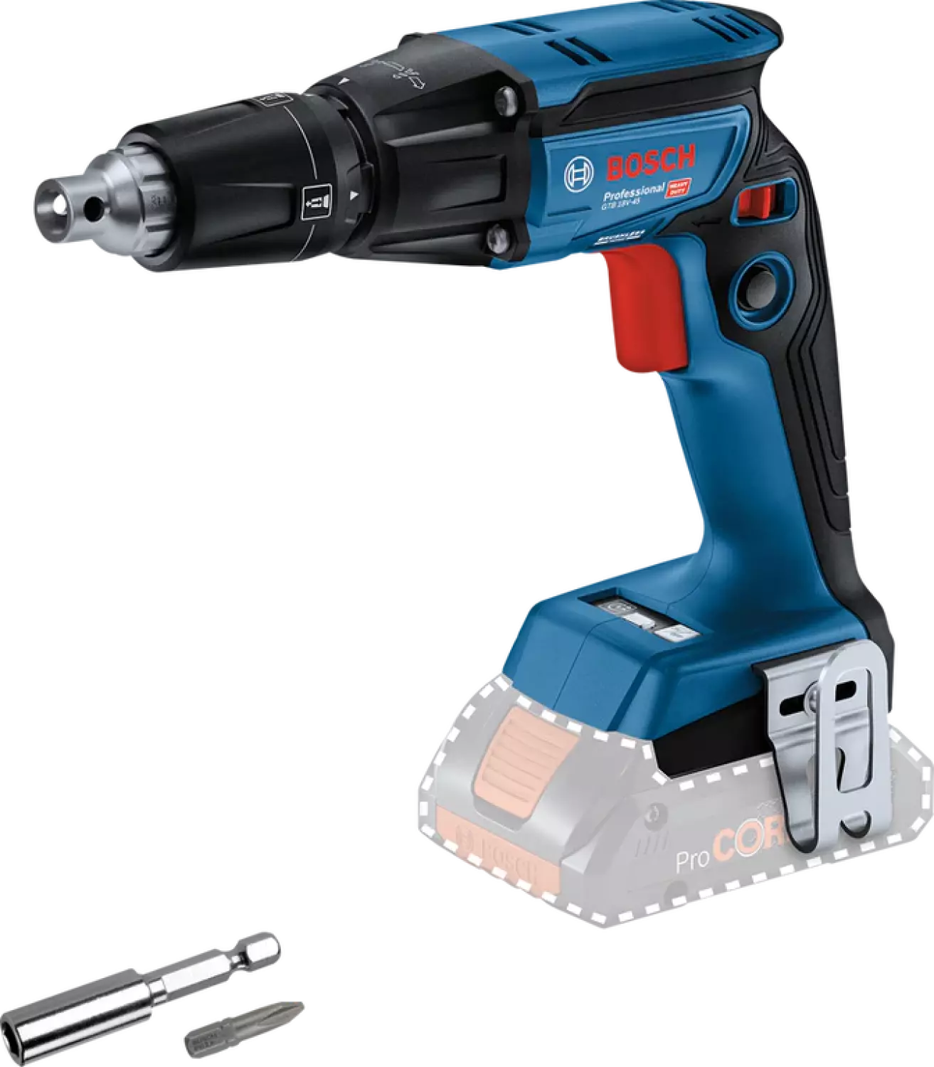 Bosch GTB 18V-45 18V Li-ion Accu droogbouwschroevendraaier body - 32 Nm