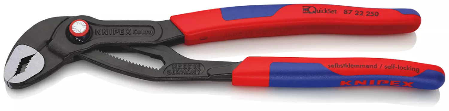 Knipex 8722250 Cobra Quick-Set Waterpomptang - 250mm-image