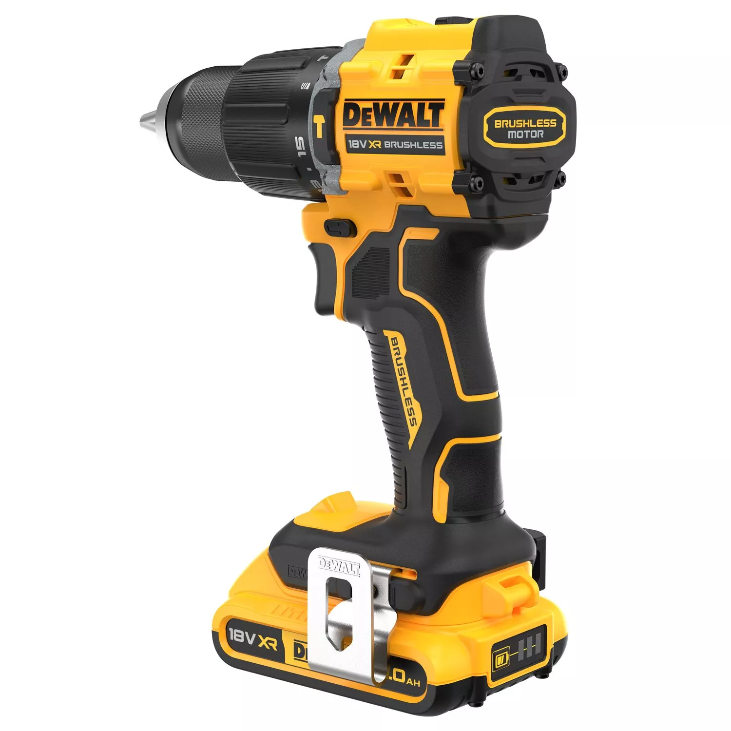 DeWALT DCD799D2T 18V Li-ion accu klopboor-/schroefmachine set (2x 2.0Ah accu) in TSTAK-image