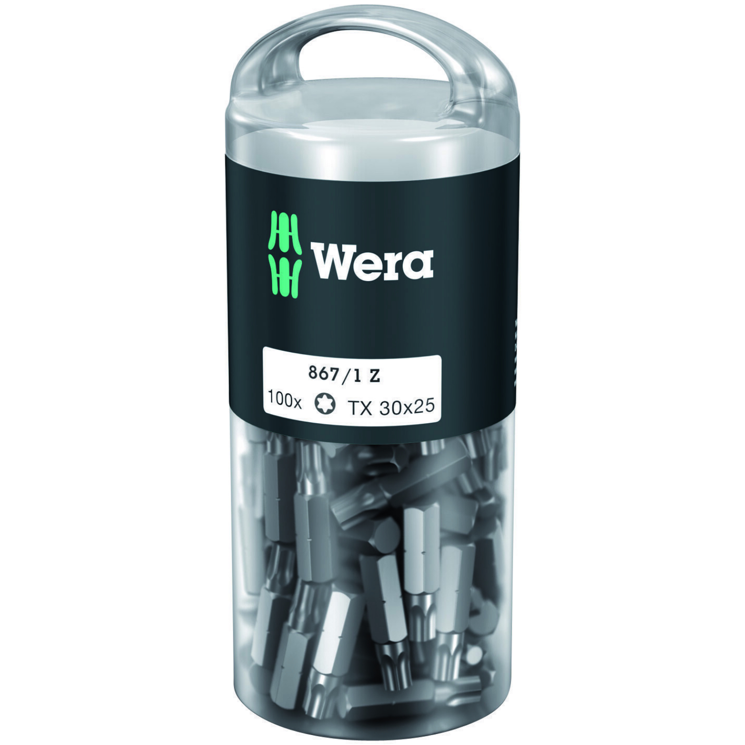 Wera 5072451001 Embout Torx 1/4 » - T30 x 25 mm (100 pièces)-image