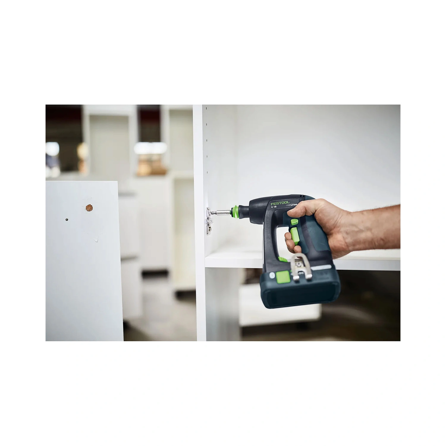 Festool C 18 Basic-Set 18V accu schroefboormachine in systainer