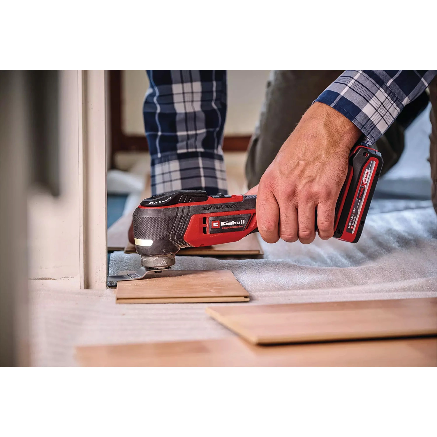 Einhell Professionnel TP-MG 18 Li BL Solo Outil Multifonction à Batterie-image