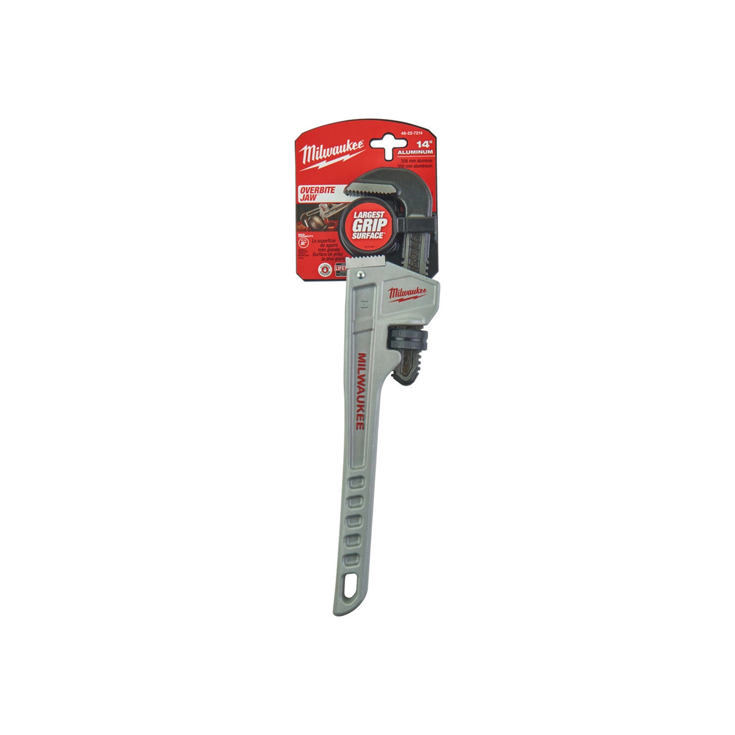 Milwaukee 48227214 Clé à tuyau variable 14'' - 350mm