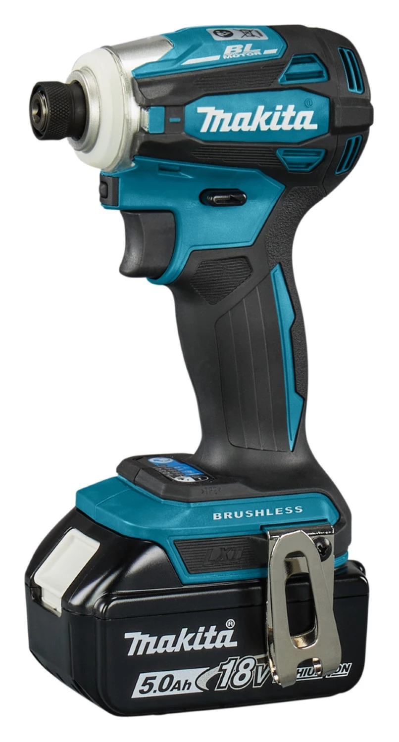 Makita DTD172RTJ - Visseuse à percussion sans-fil  LXT 18V Li-ion - 2 batteries 5,0 Ah - Mbox-image