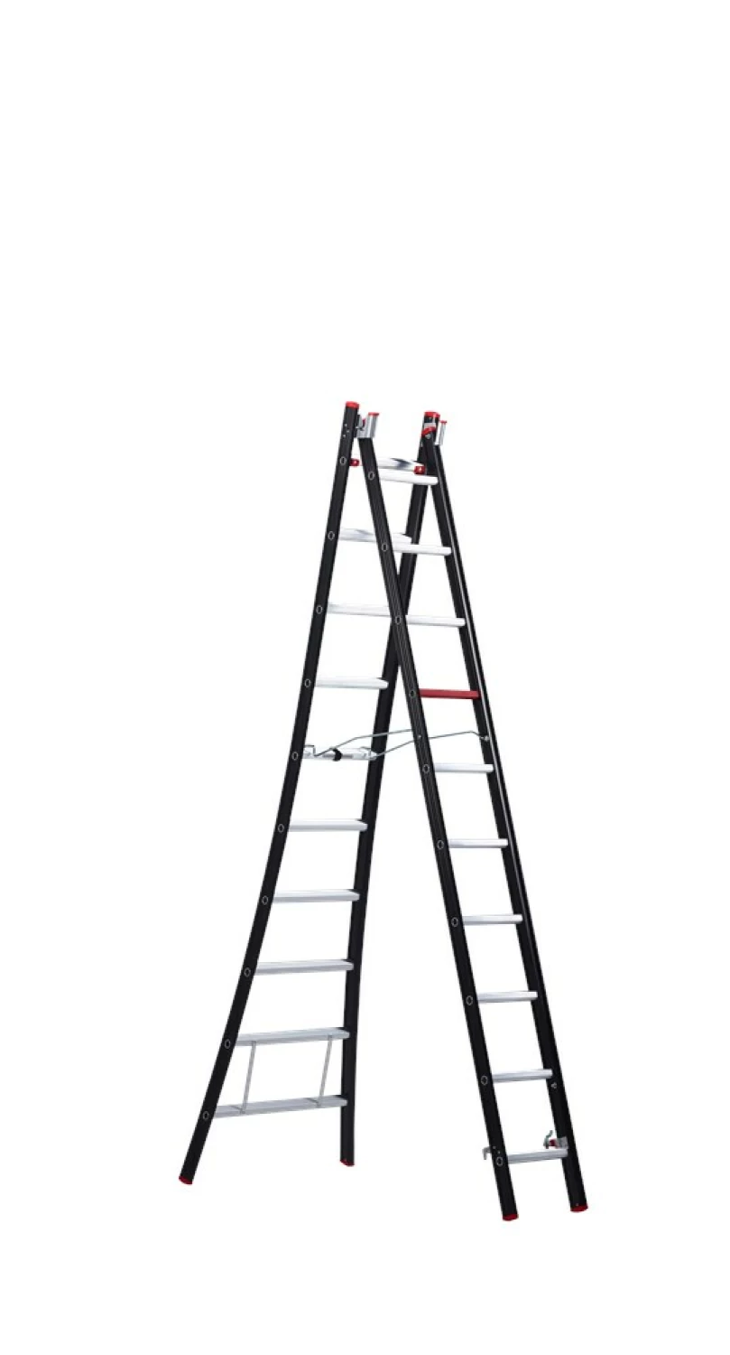 Altrex Nevada NZR 2052 Reformladder - Aluminium - 2 x 10 sporten - max. werkhoogte 6.05m-image