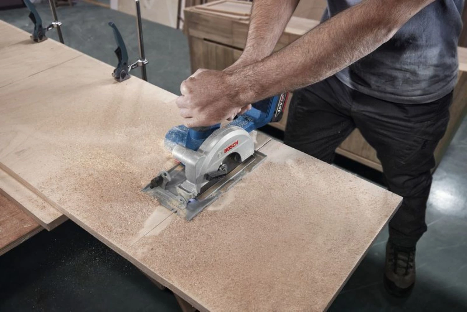 Bosch GKS 18V-51 18V accu cirkelzaag in L-Boxx - 140 x 20 mm-image
