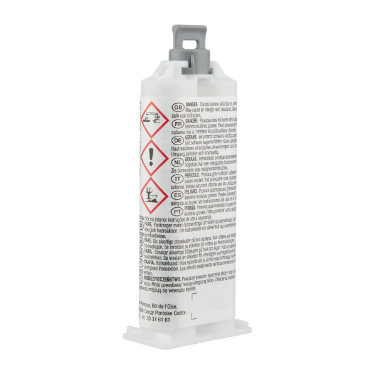 3M Scotch-Weld Colle époxy DP100 - Transparent - 48,5 ml-image