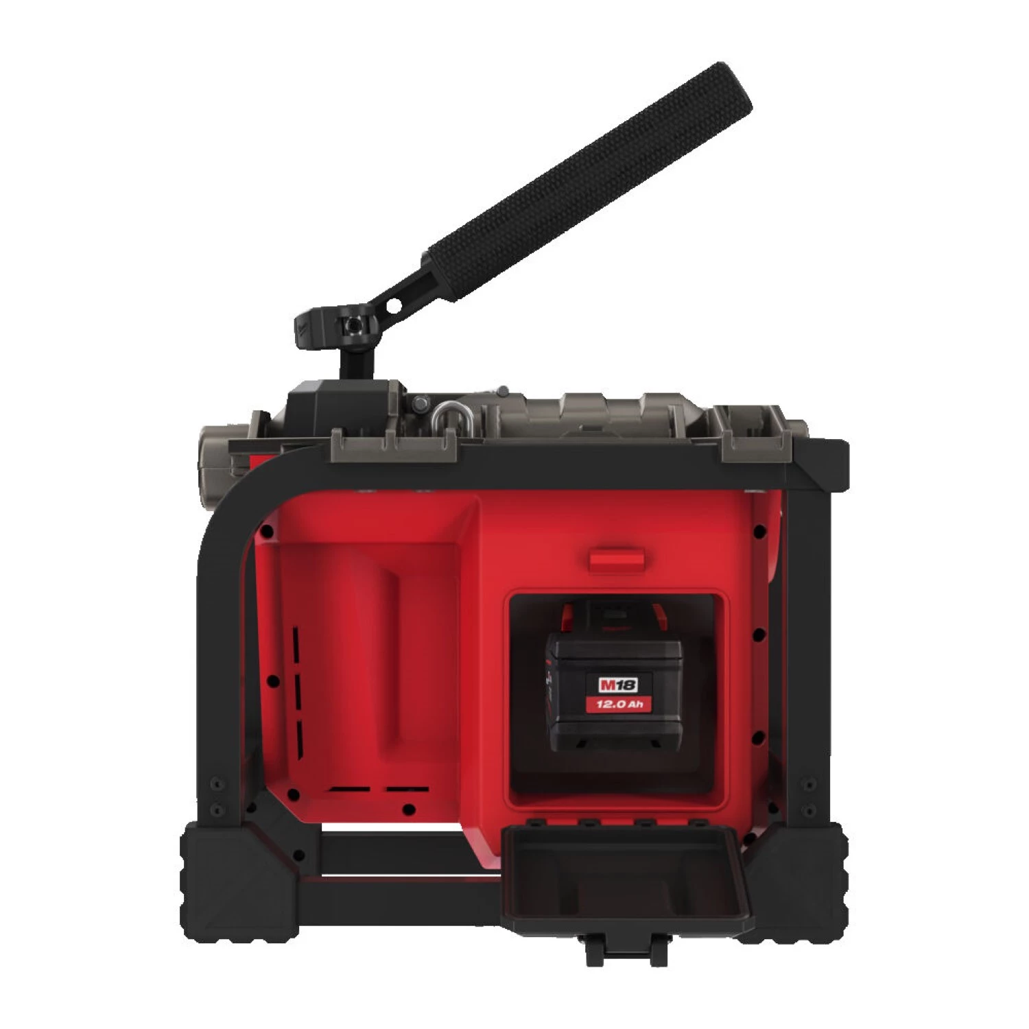 Milwaukee M18 FCSSM-121 Kit de machine à ressort segmenté avec batterie Li-ion 18 V (1 batterie 12,0 Ah) - 46 m - 32-160 mm - sans charbon-image