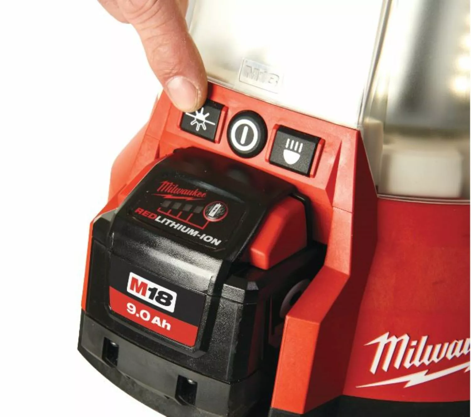 Milwaukee M18 ONESLSP-0 Éclairage sans fil - 18V Li-ion - 4400 Lumens - Machine seule-image