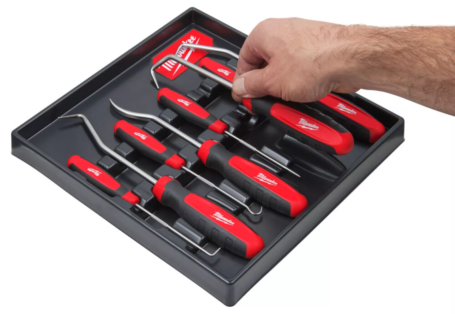 Milwaukee 4932480569 8-delige Haken set Hook & Pick in tray-image