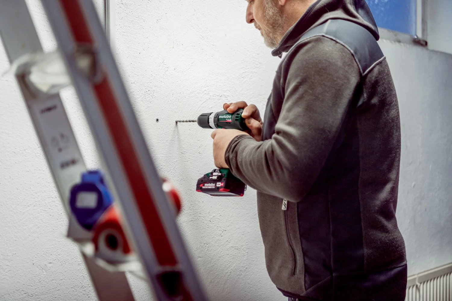 Metabo SB 18 L BL 18V LiHD Accu klopboormachine set (2x 4.0Ah accu) in metaBOX - koolborstelloos-image