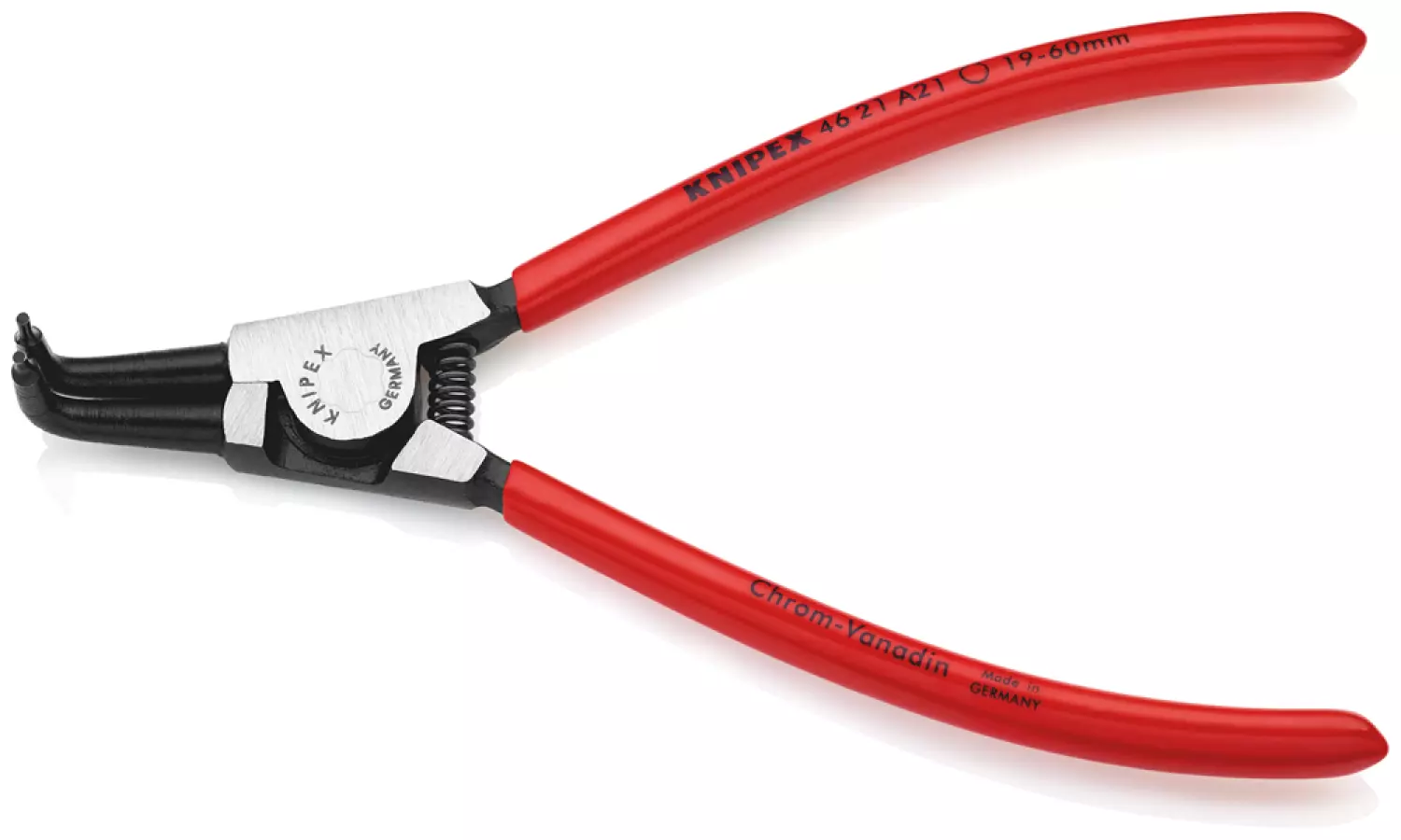 Knipex 4621A21 Borgveertang voor buitenringen - Assen - 19-60 x 170mm-image
