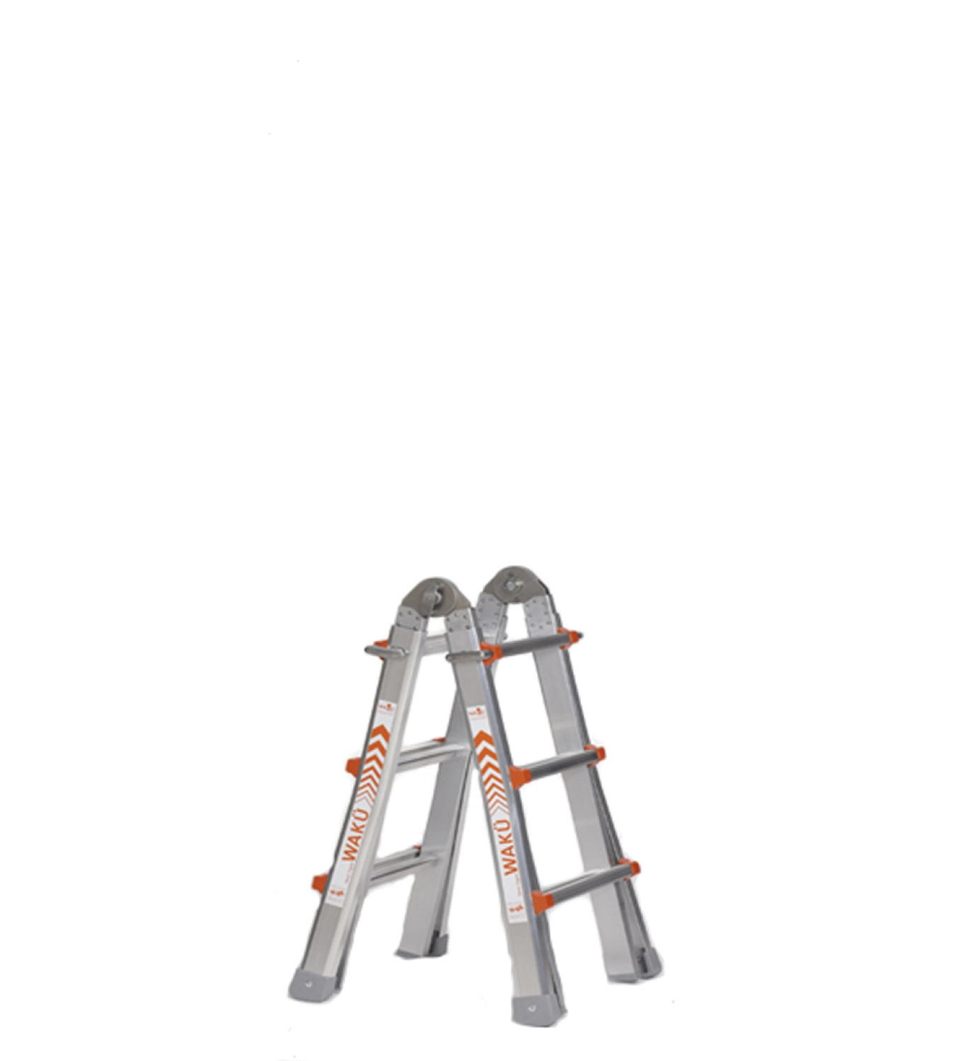 Little Jumbo Waku Model 0 - Échelle téléscopique - hauteur de travail max. 3.48m - 4x3 échelons-image