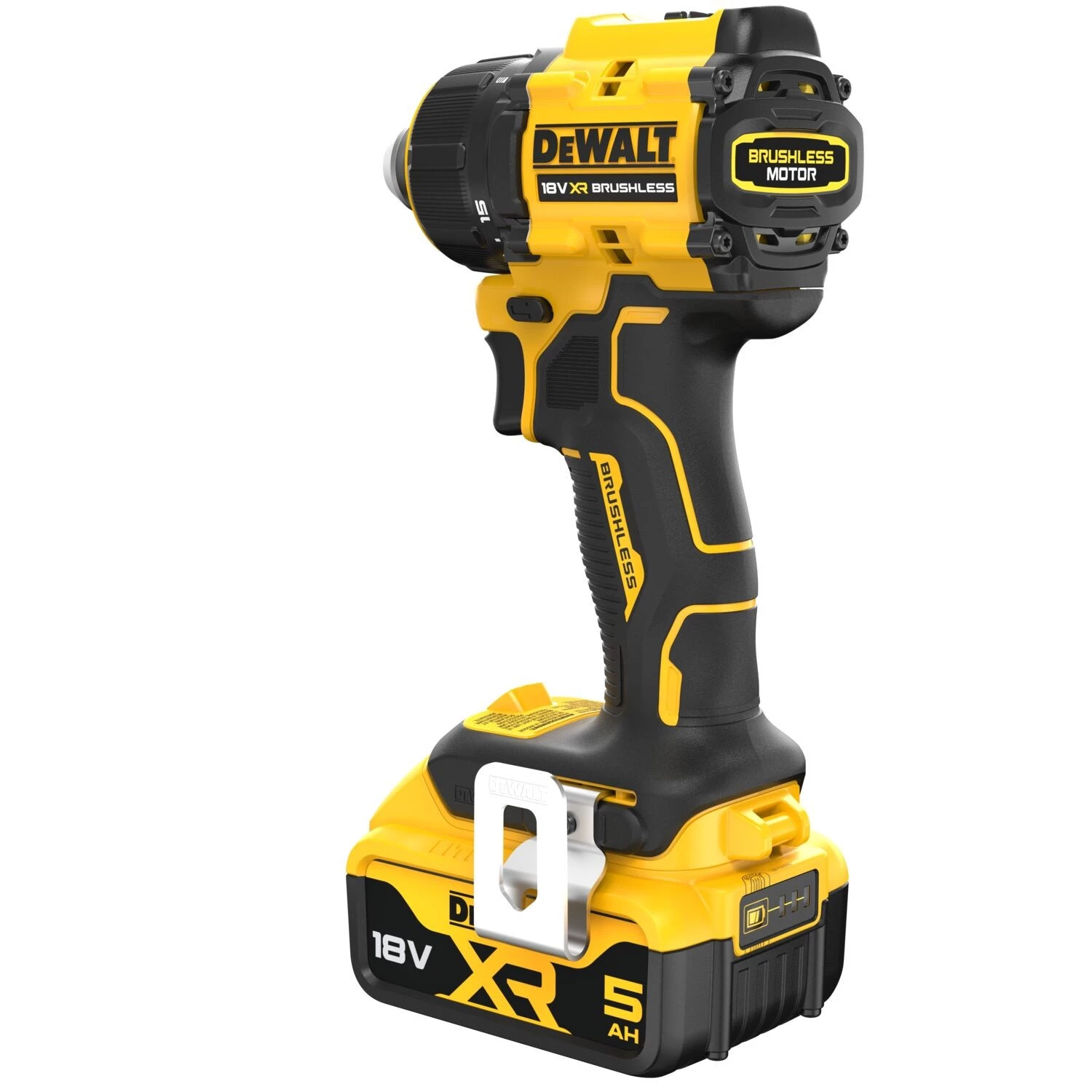 DeWALT DCD803P2T Kit visseuse/perceuse sans fil 18 V Li-ion (2 batteries 5,0 Ah) dans TSTAK - Multi-head-image