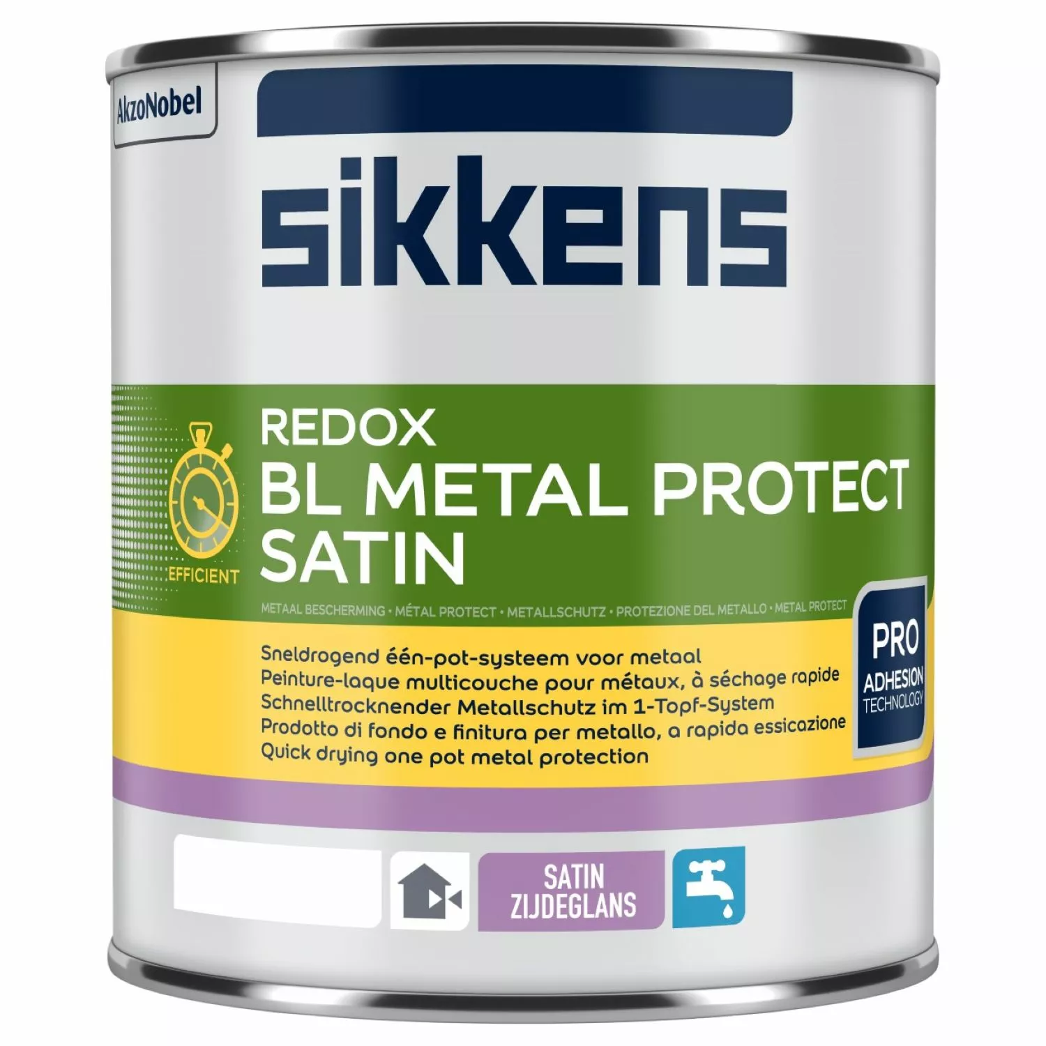 Sikkens Redox BL Metal Protect Satin - Mélangé à la couleur - 1L-image