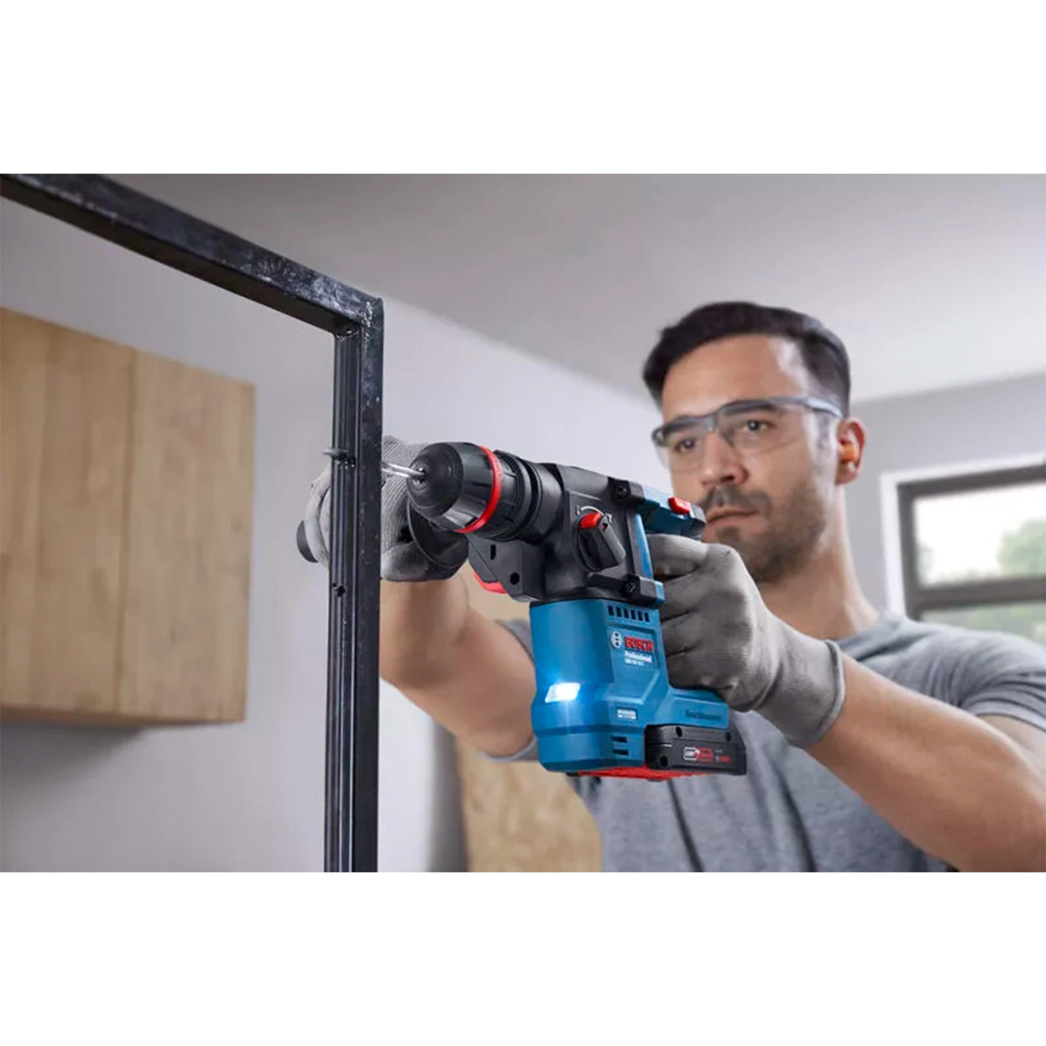 Bosch GBH 18V-18 X SDS-plus batterie ONECHUCK marteau perforateur dans L-Boxx - 1,5 J-image