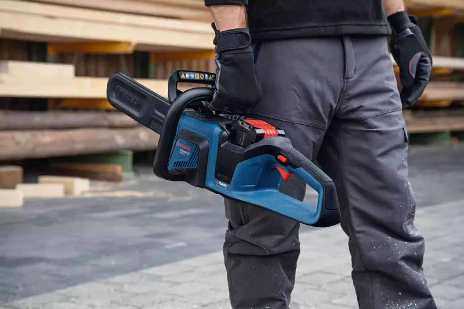 Bosch GKE 18V-40 18V tronçonneuse sans fil - 360 mm-image