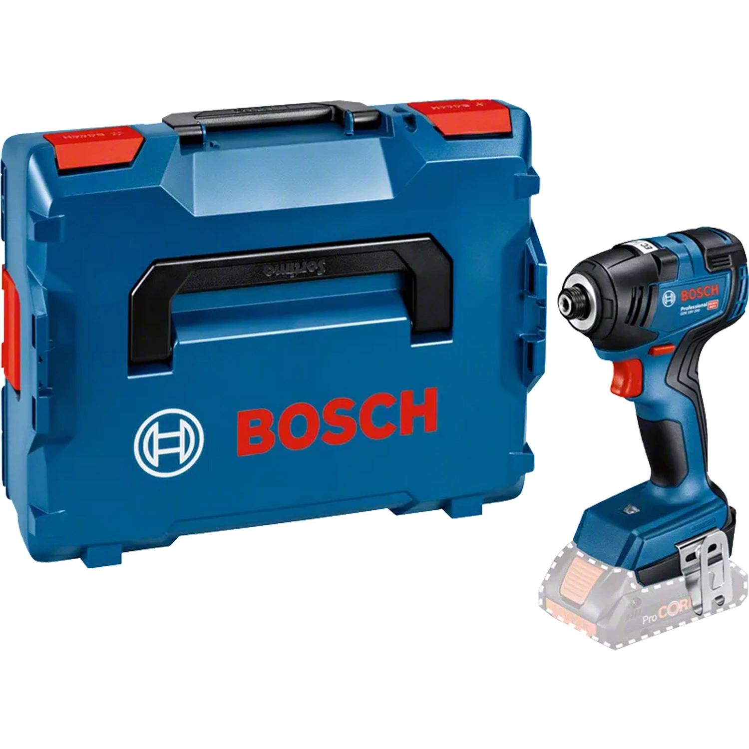 Bosch 06019J2106 - Visseuse à chocs sans fil GDR 18V-200 - Machine seule-image