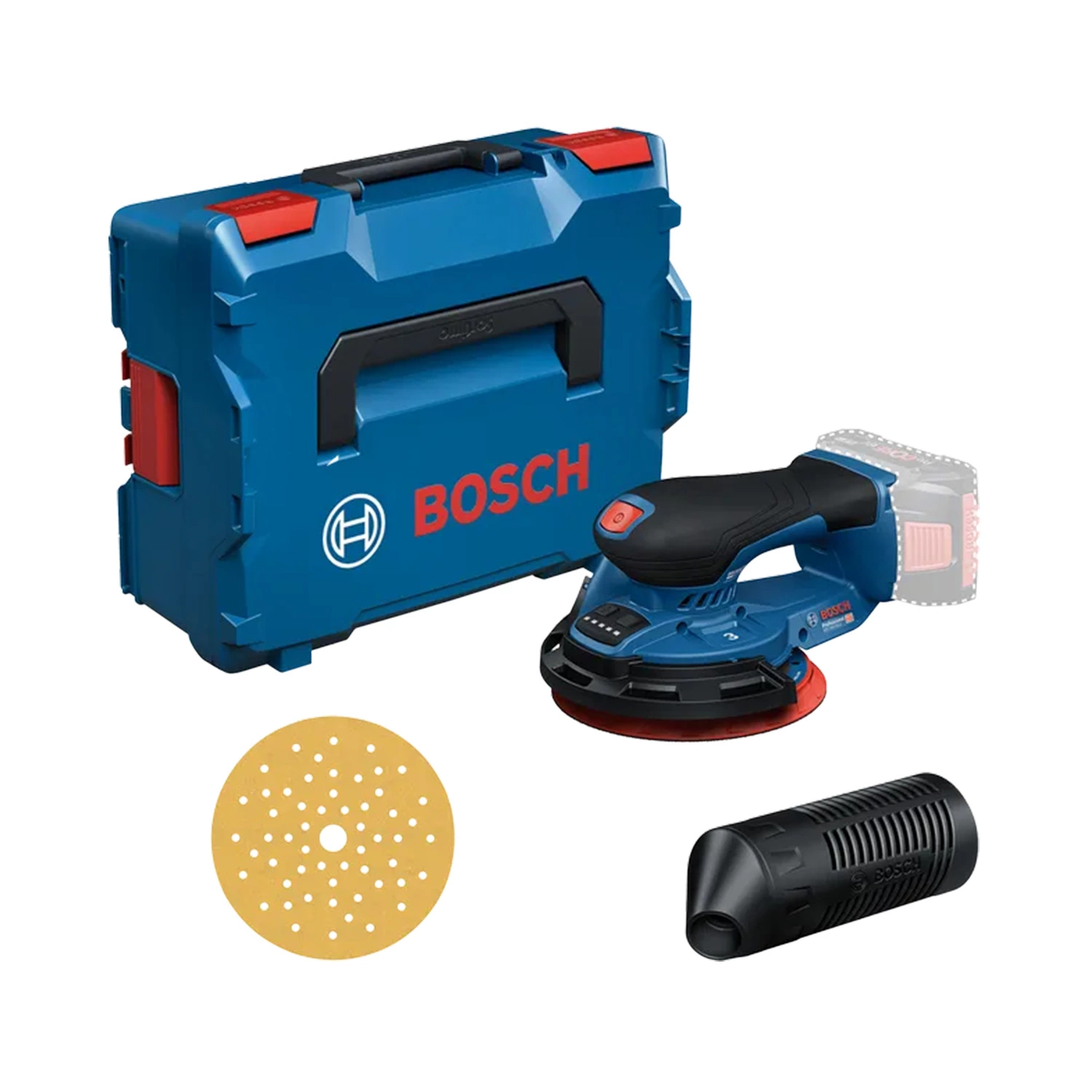 Bosch GEX 18V-150-3 18V accu excenterschuurmachine body in L-Boxx-image