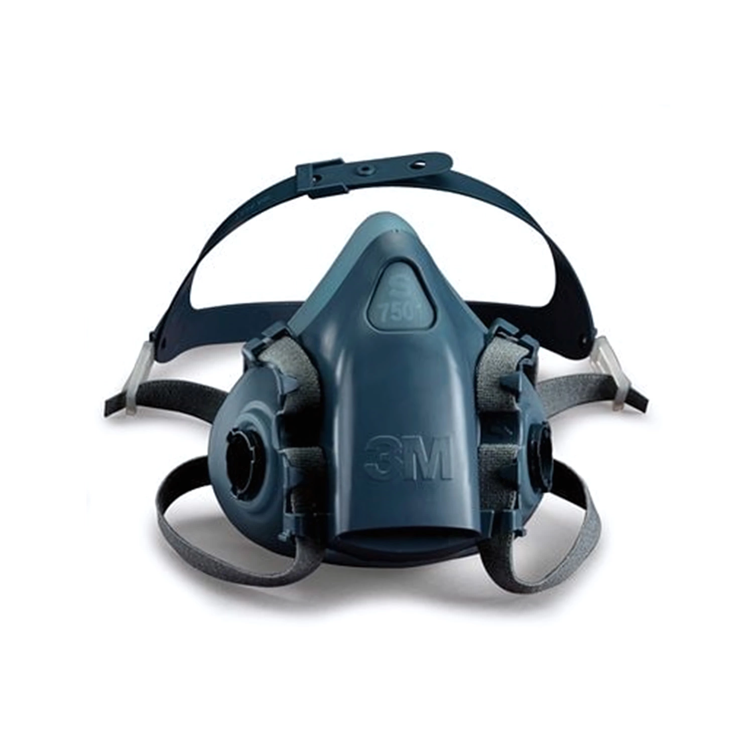 3M 7501 Halfgelaatmasker - Blauw/Grijs-image