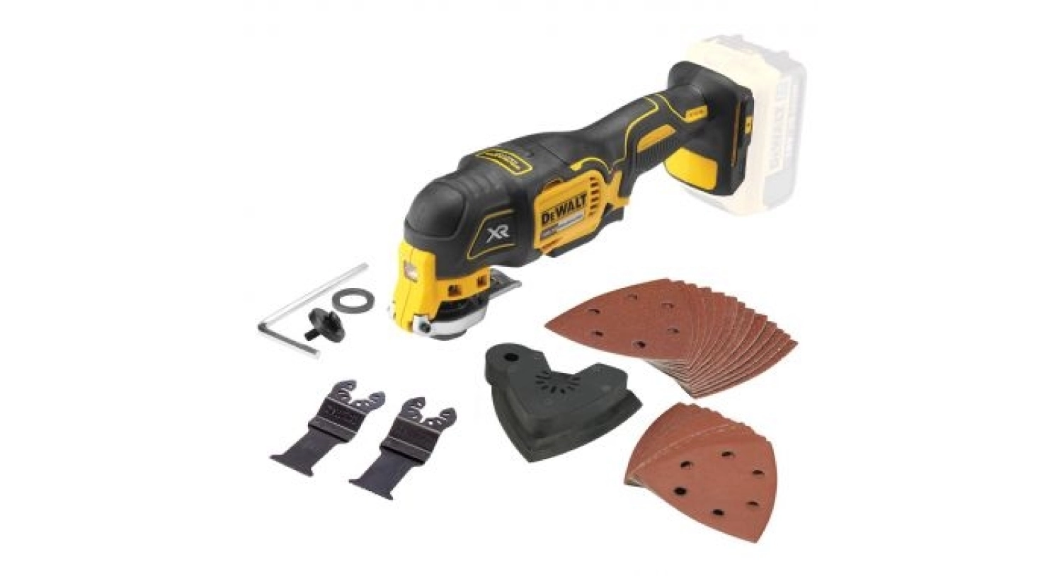 DeWALT DCS356N 18V Li-Ion accu multitool body - koolborsteloos-image