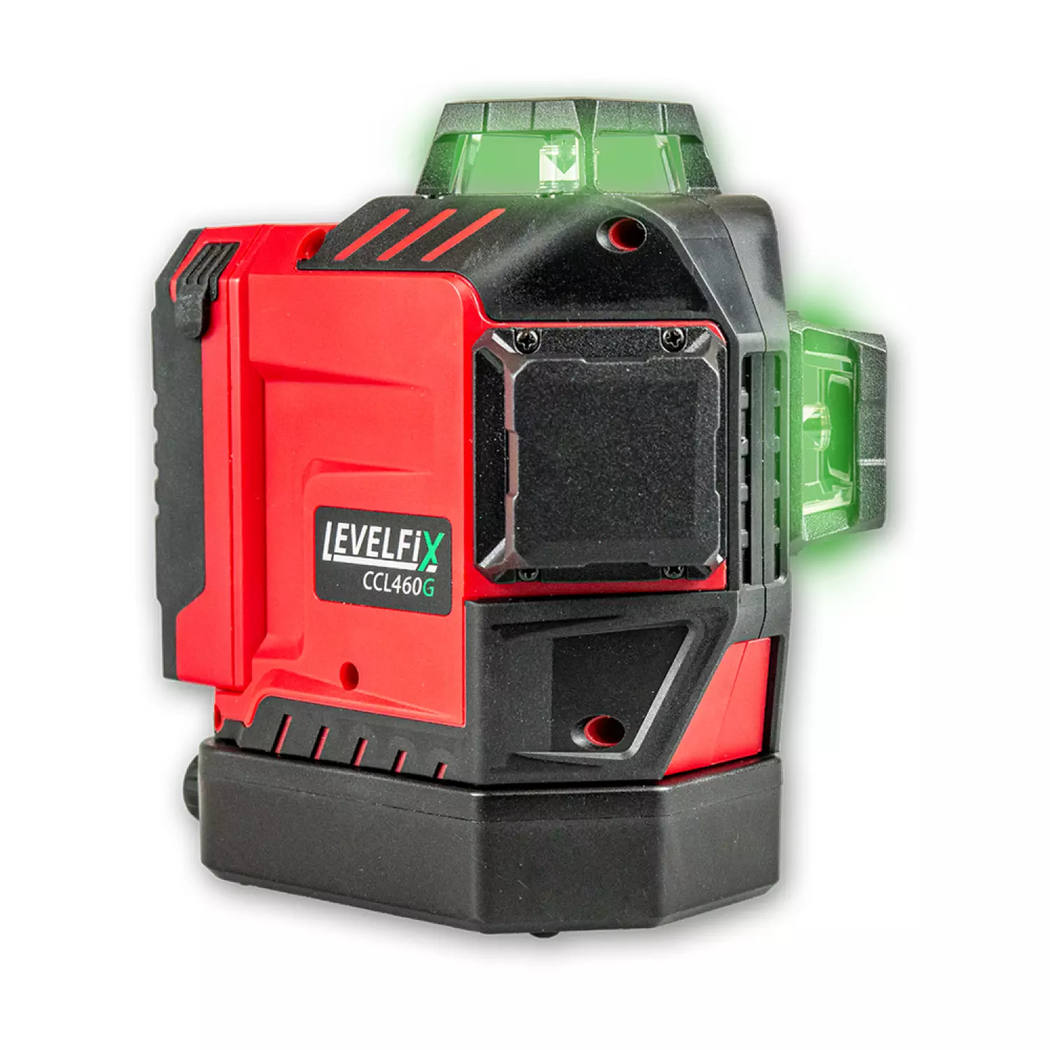 Levelfix CCL460G SET Laser à cône 3D / laser à lignes croisées 3x360° avec trépied - Vert - 40 m-image