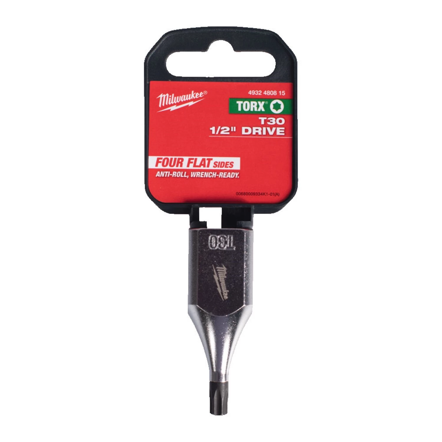 Milwaukee 4932480815 Dop - 1/2" FOUR FLAT™ - Torx 30-image