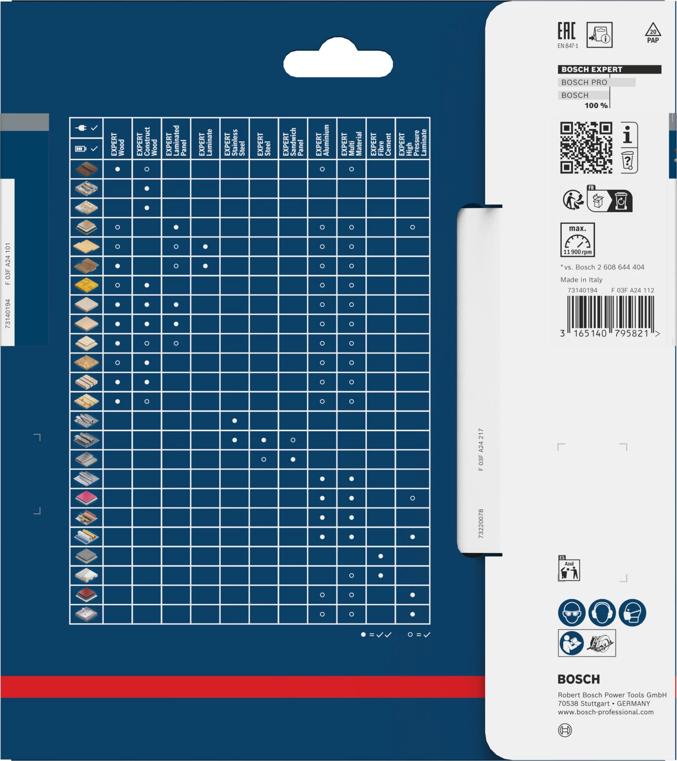 Bosch 2608644016 Expert Cirkelzaagblad - 160 x 20 x 24T - Hout - Carbide-image