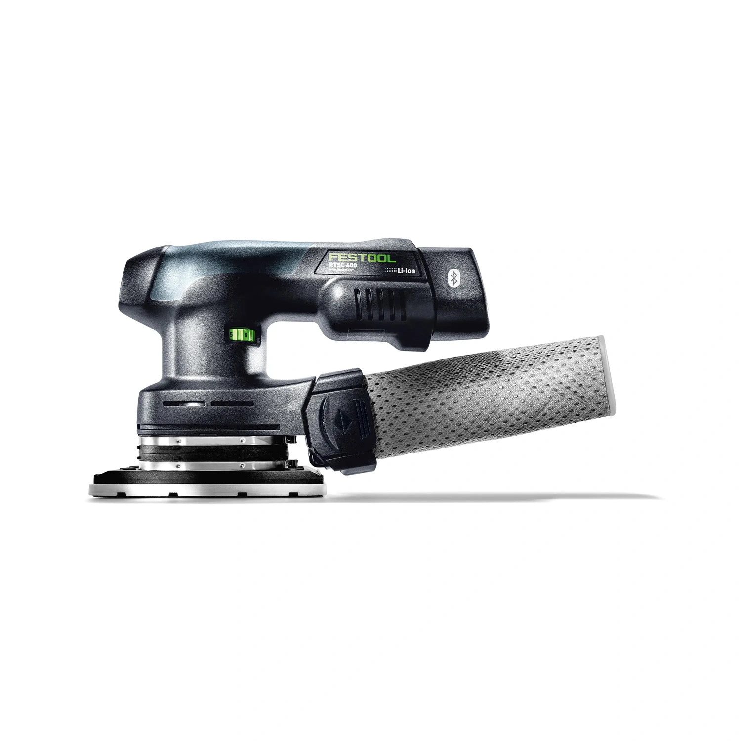Festool RTSC 400 3,0 I-Set Accu vlakschuurmachine set (2 x 3Ah en adapter) in systainer - 18V - 80 x 130mm