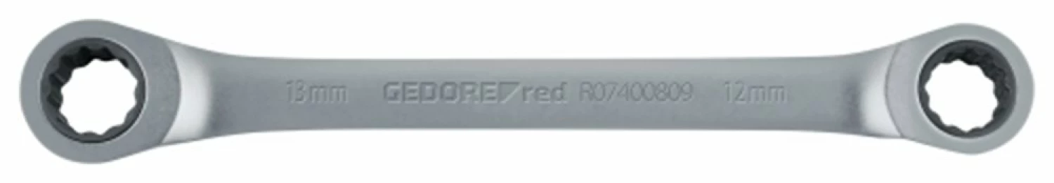 Gedore RED R07401011 Clé à cliquet annulaire - 10 x 11 mm x 150mm-image