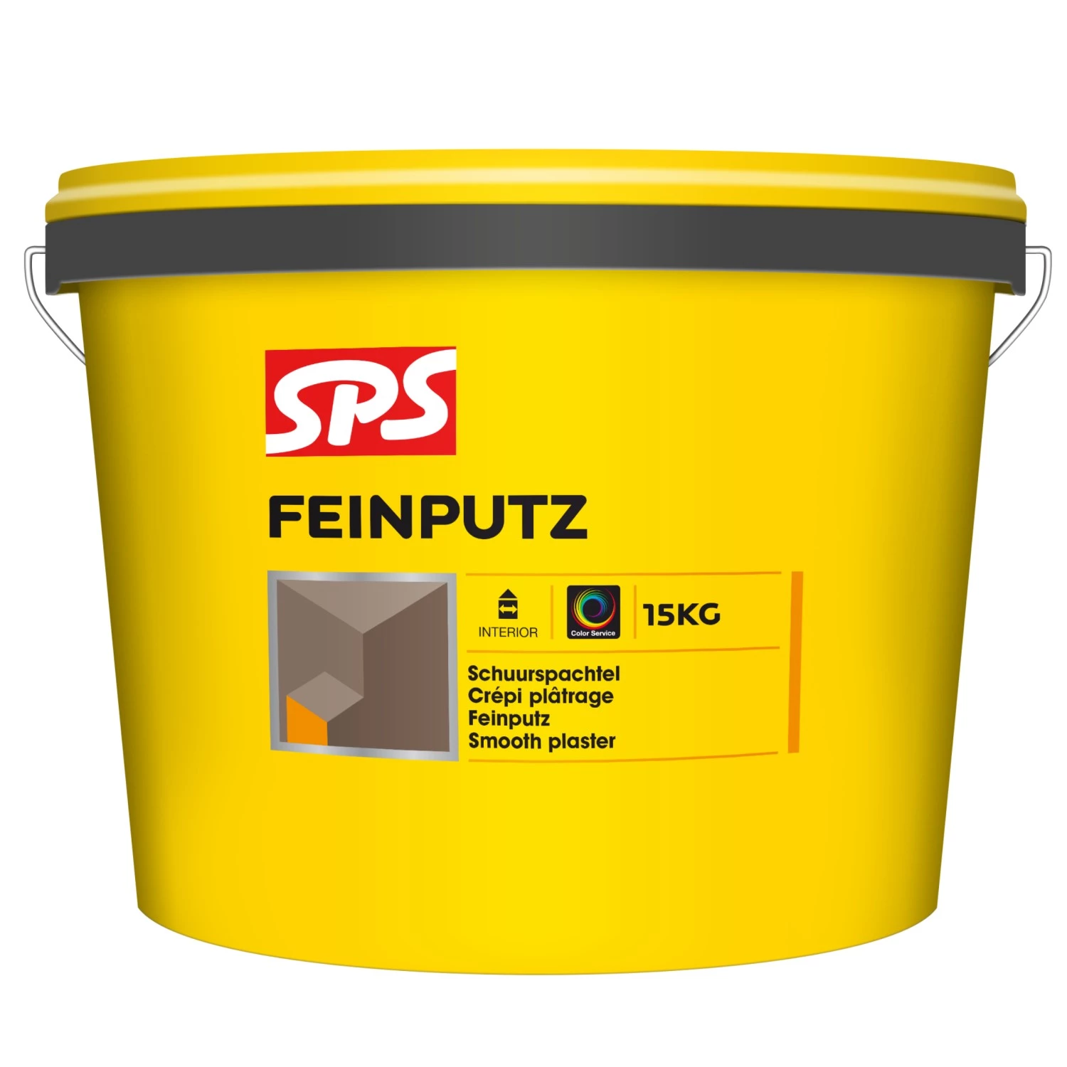 SPS Feinputz Sierpleister - 0,5 mm - op kleur gemengd - 15kg-image