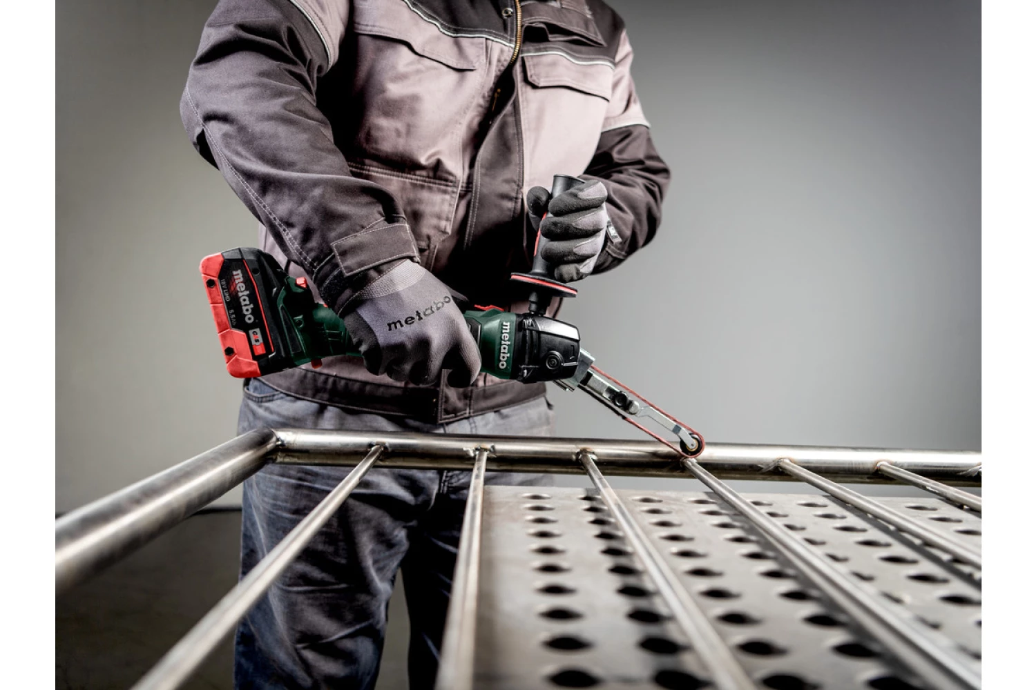 Metabo BFVB 18 LTX BL 90 18V li-ion ponceuse à bande sans fil dans MetaBox - 6-19mm-image