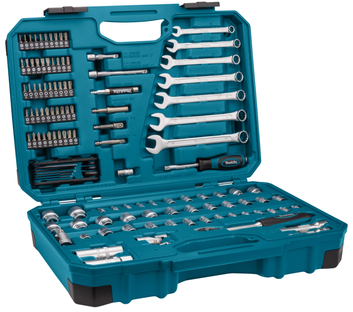 Makita E-06616 - Set d'outils dans coffret (120 pcs)-image
