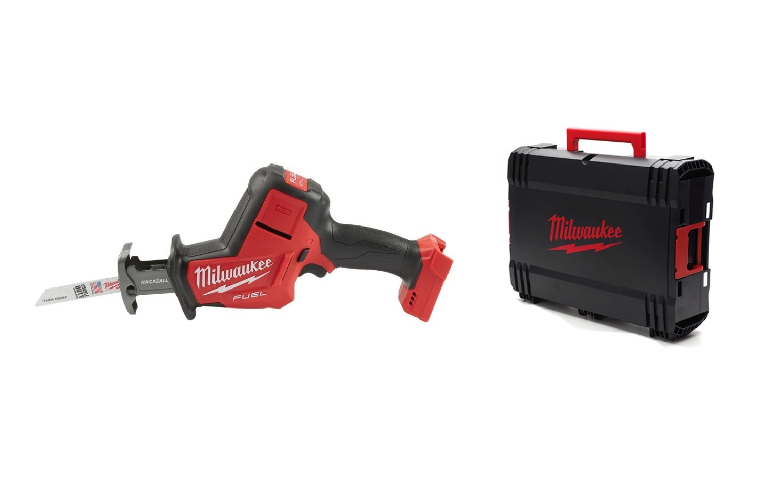 Milwaukee M18 FHZ-0X Scie sabre sans fil 18V Li-Ion (machine seule) dans HD Box - 22 mm-image