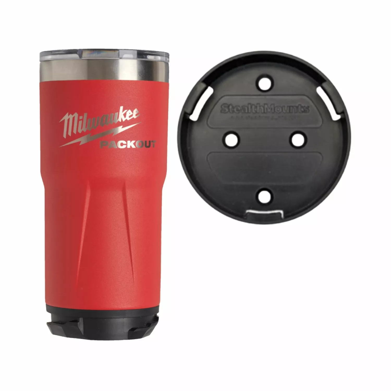 Milwaukee 4932479074 PACKOUT™ Thermosbeker - 591ml met bekerhouder-image
