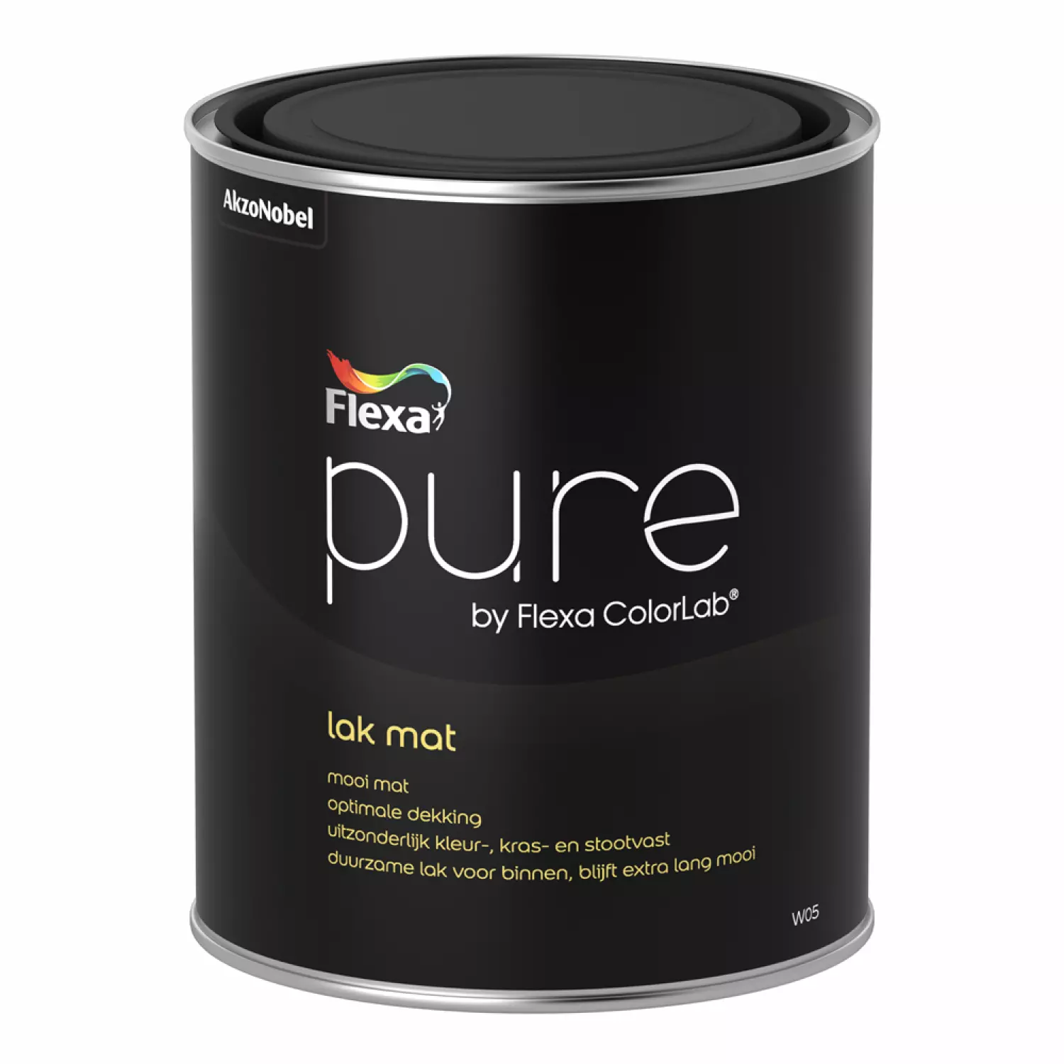 Flexa Pure Lak Mat - op kleur gemengd - 1L-image