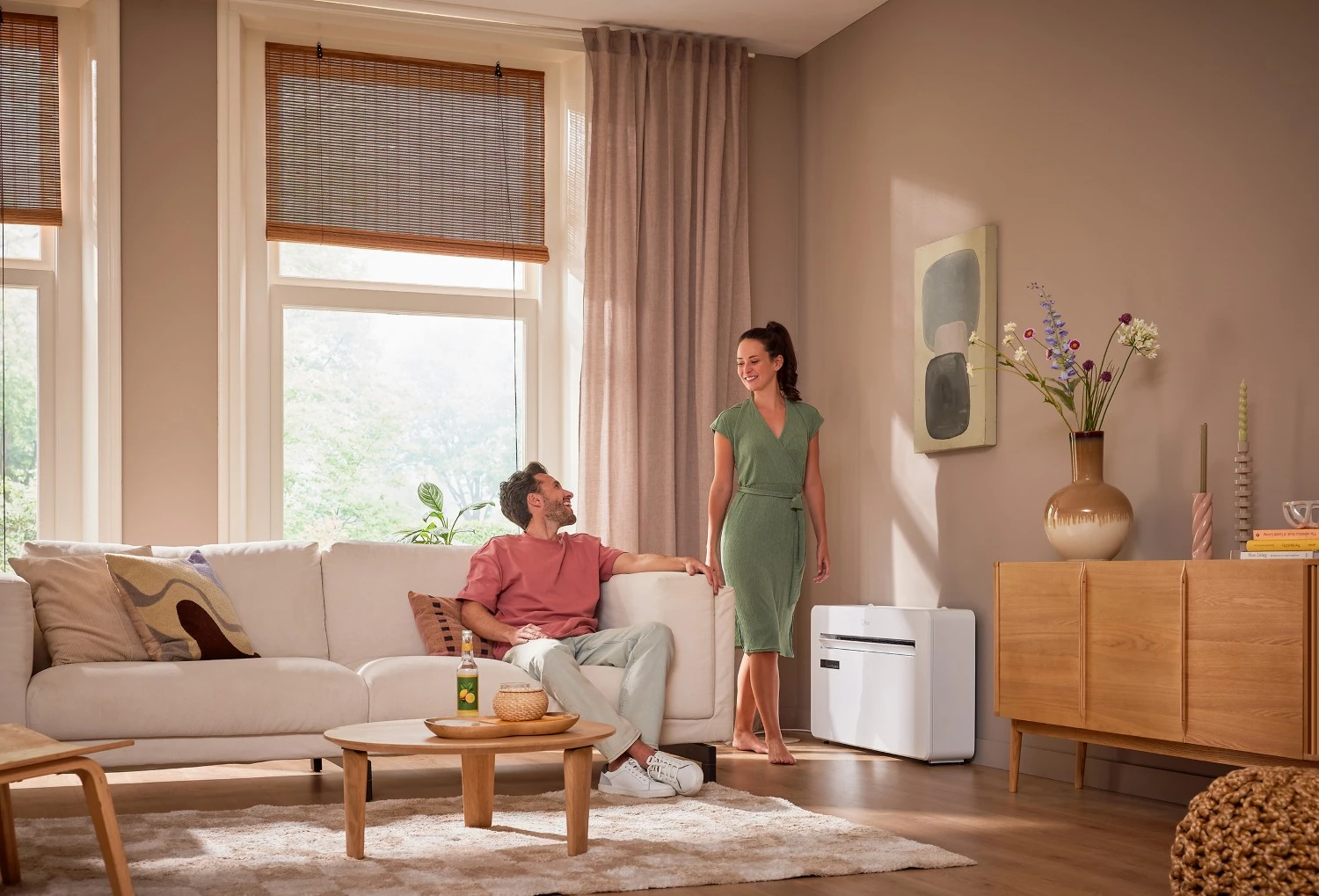 Qlima WDH 435 PTC Monoblock airco koeling en verwarming - 3500W - wit-image