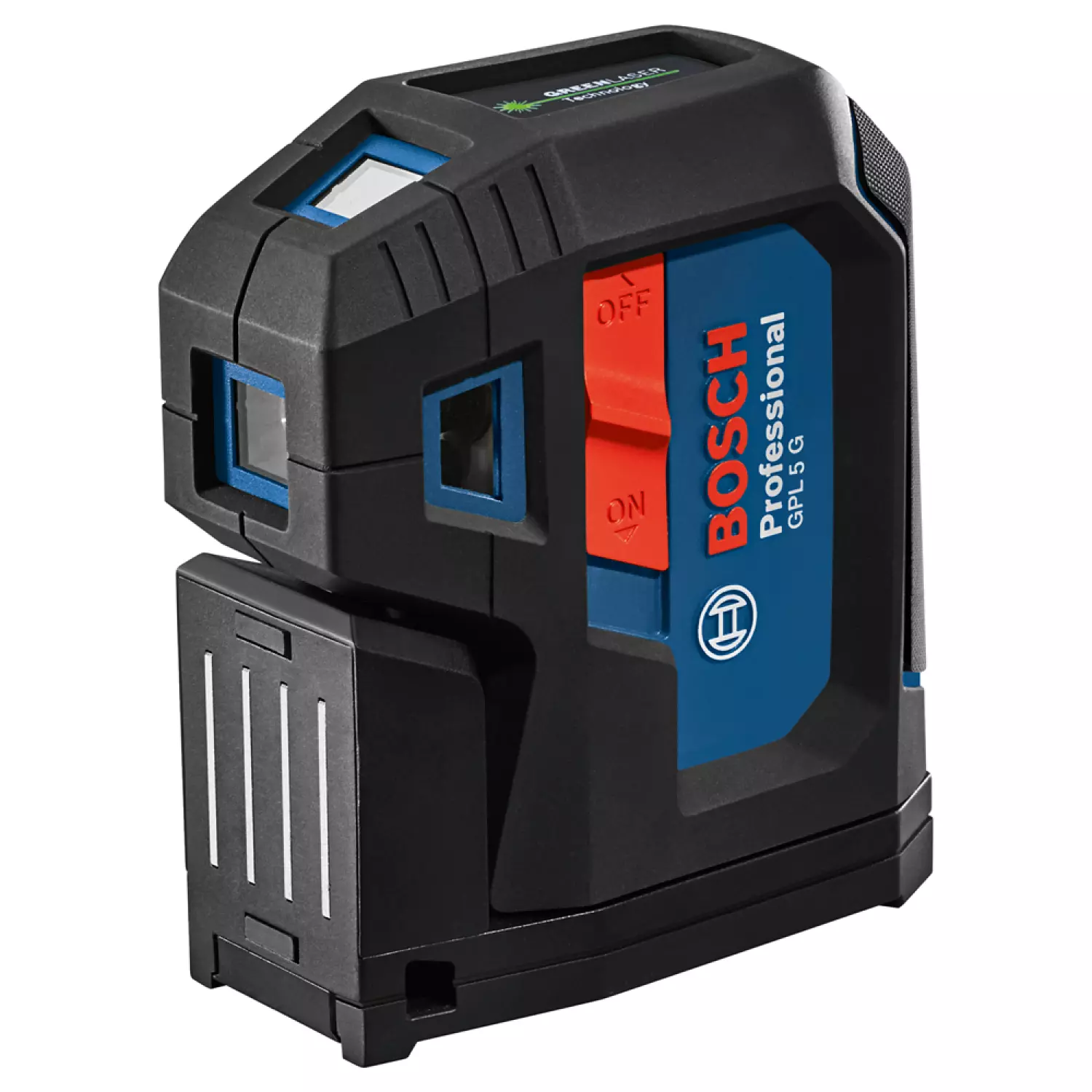 Bosch GPL 5 G Laser à point avec piles dans un étui - 5 points - Vert - 30 m-image