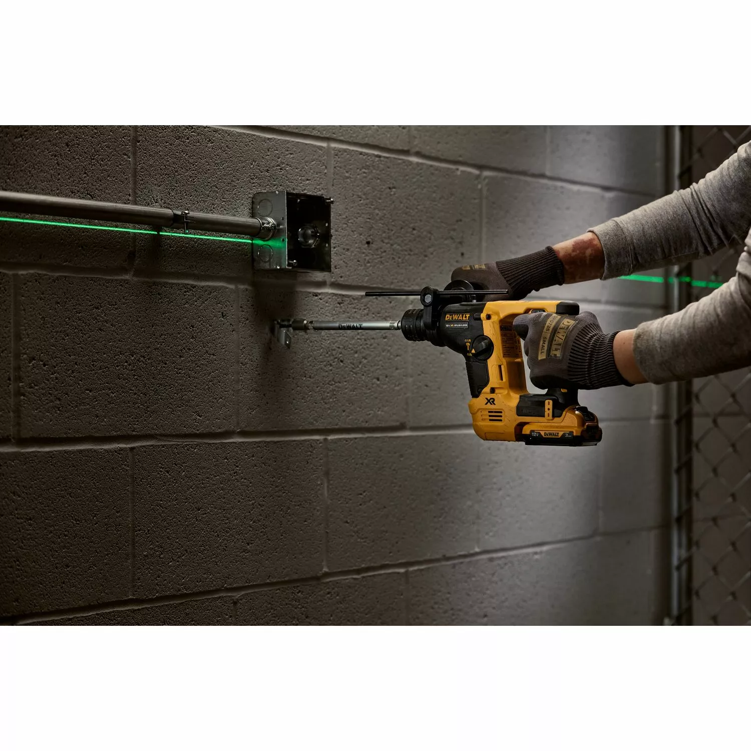 DeWALT DCH072NT-XJ Marteau perforateur 12V Li-ion XR -Machine seul- TSTAK - SDS-Plus - 1.1 J-image