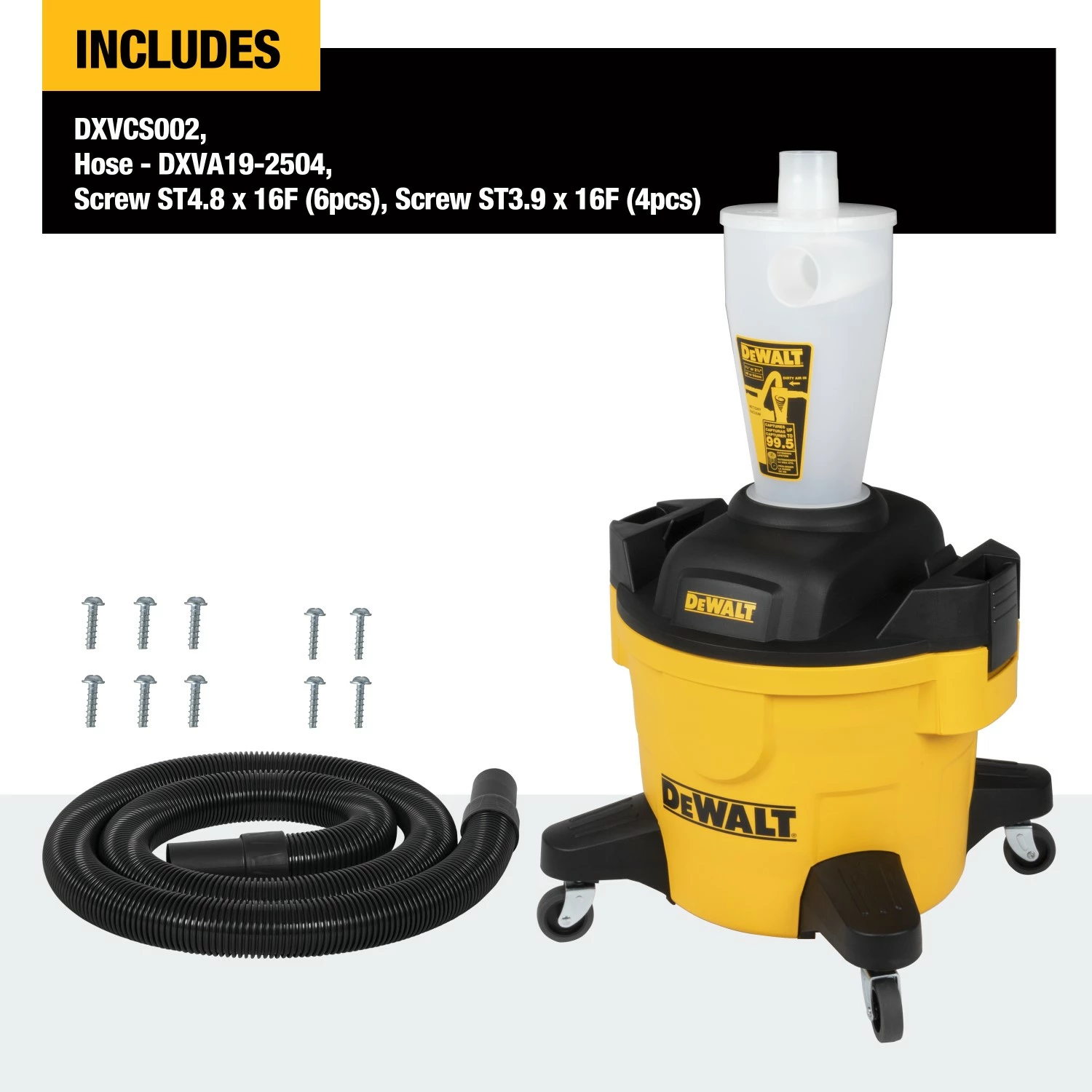 DeWALT DXVCS002 Pré-séparateur - 23L-image