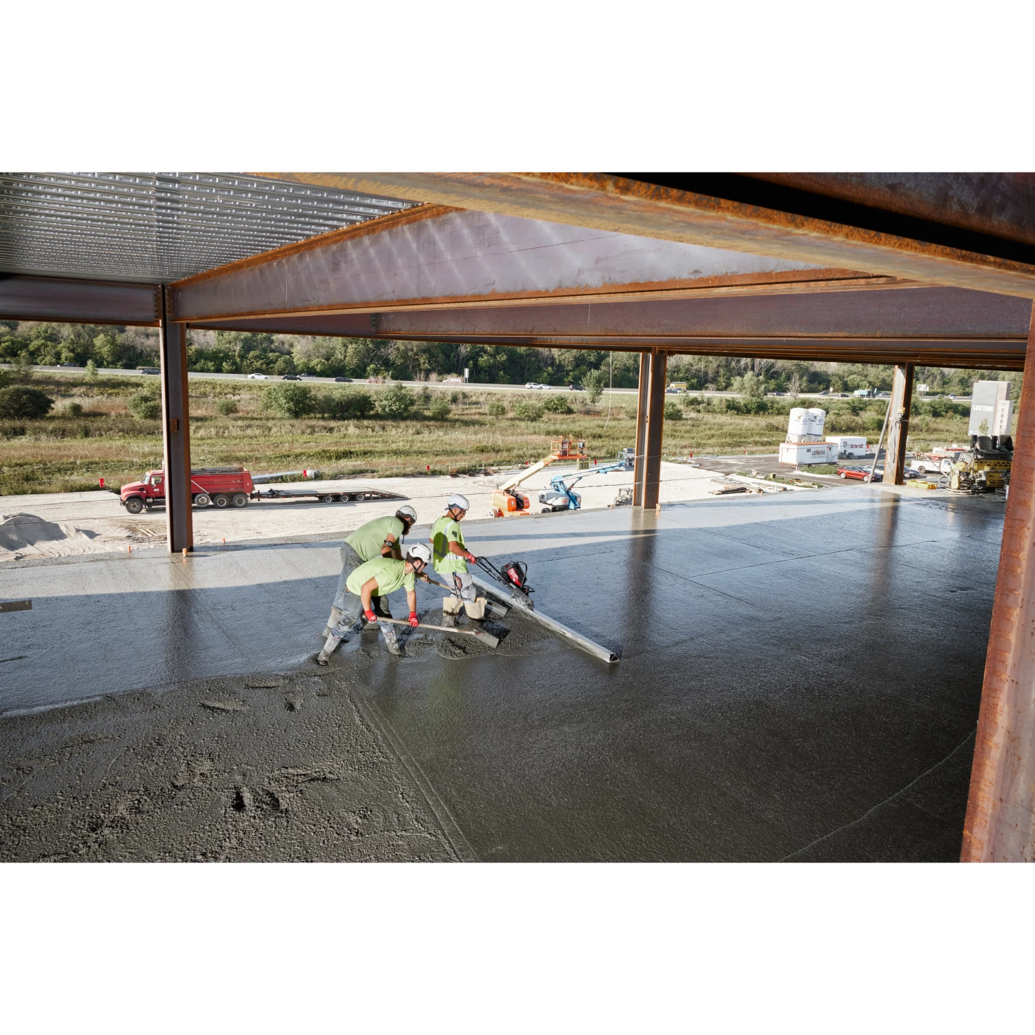 Milwaukee MXF PSC-302 MX Fuel accu beton trilspaan set (2x 3.0Ah accu)-image