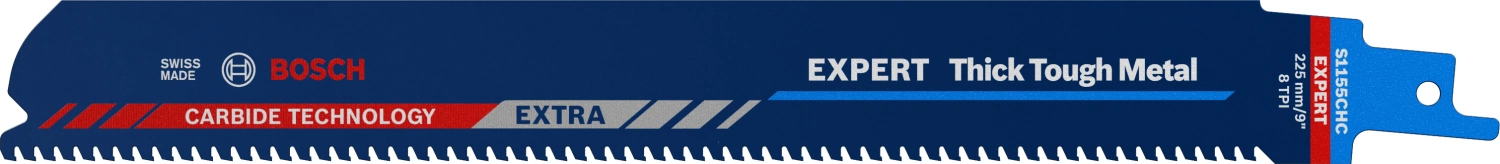 Bosch EXPERT S1155CHC Thick Tough Metal reciprozaagblad - 175mm - metaal-image