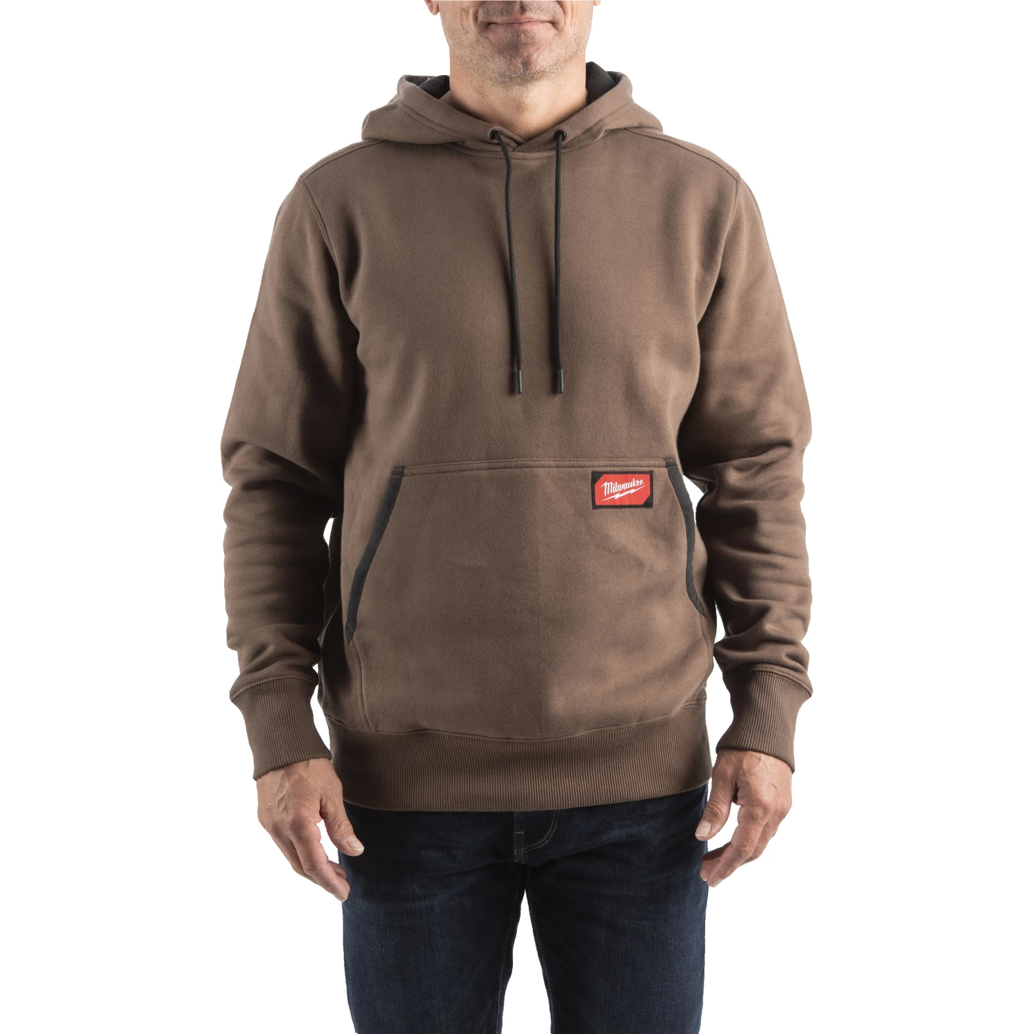 Milwaukee Work Hoodie midweight - bruin - L-image