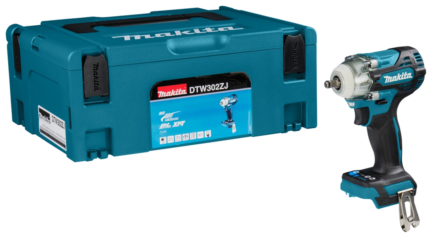 Makita DTW302ZJ 18V Li-Ion accu slagmoersleutel body in Mbox - 3/8" - koolborstelloos-image