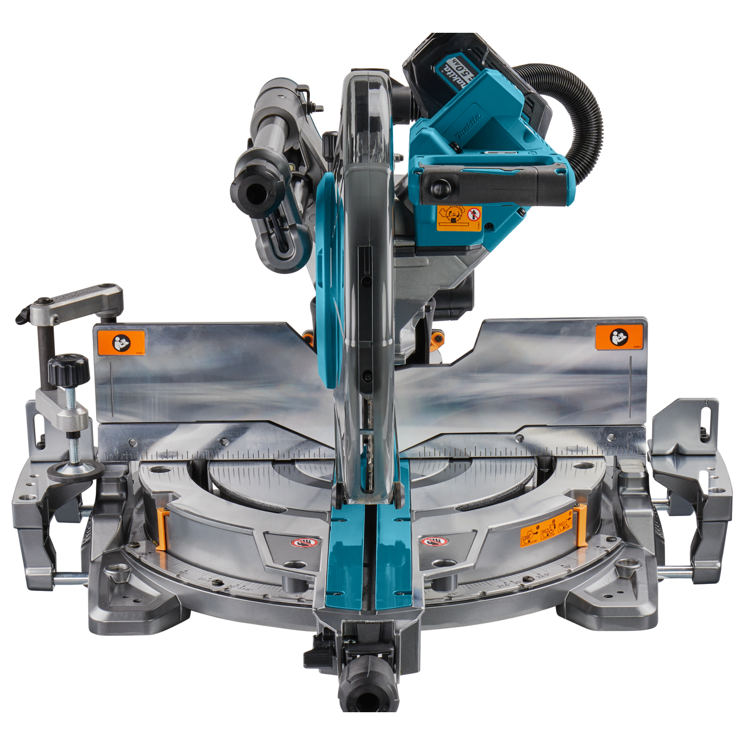 Makita LS004GM102 40V Max Li-Ion accu radiaal afkortzaag (1x 4,0Ah) incl. AWS zender - 260mm-image