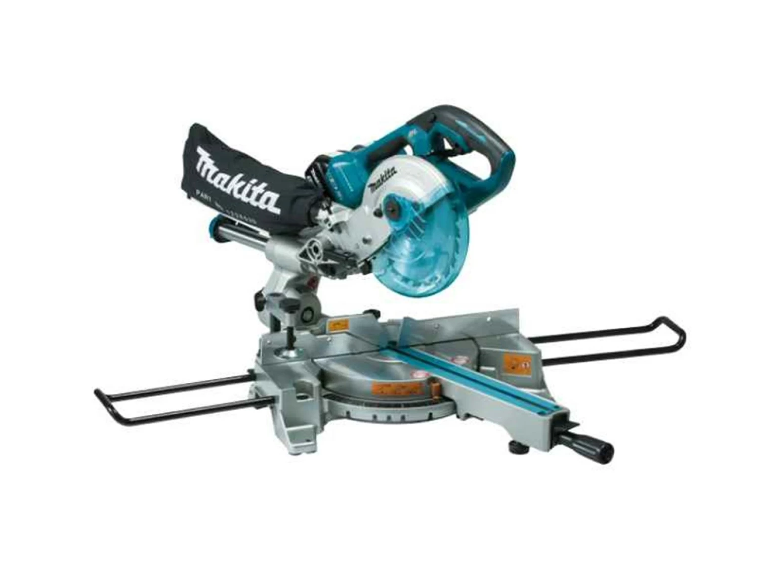 Makita DLS714NZ Scie à onglet radiale sans-fil - (2 x 18V) 36V - 190 x 20 mm - Machine seule-image