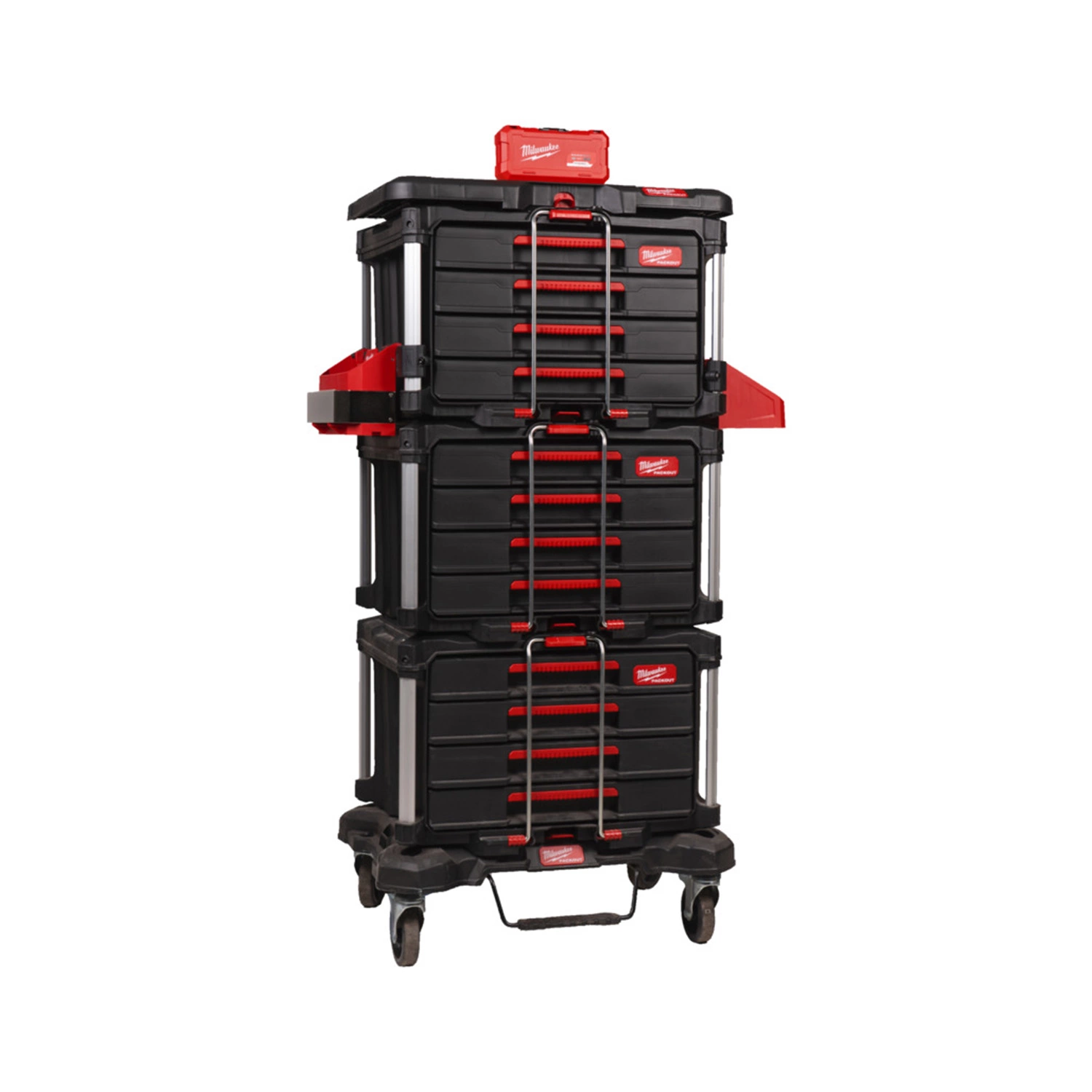 Milwaukee 4932501863 PACKOUT™ Gereedschapswagen Master Mechanics - 369-delig - 12 laden-image