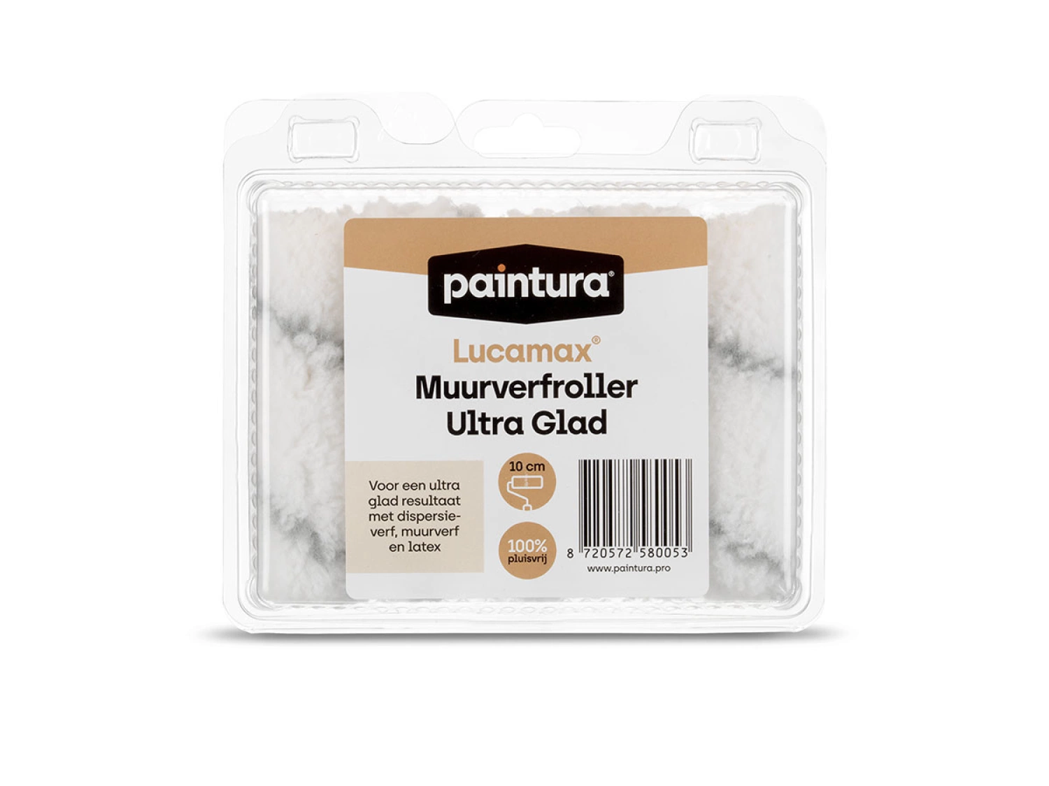 Paintura Lucamax Muurverfroller ultra glad - 10cm (2st)-image