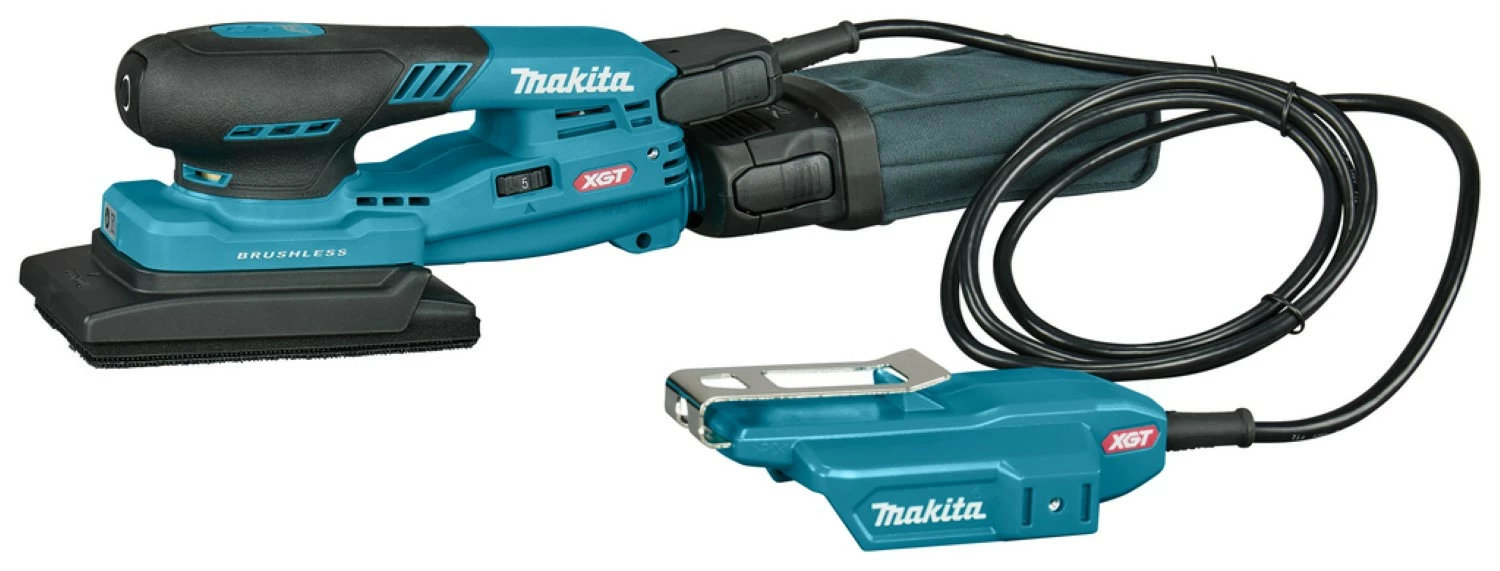Makita BO005CGZJNL XGT 40V Li-ion accu Handpalm vlakschuurmachine in Mbox - 80x130mm-image